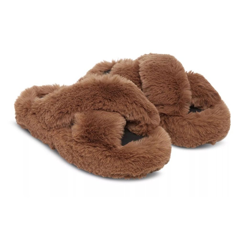 Apparis Biba Faux Fur Slippers